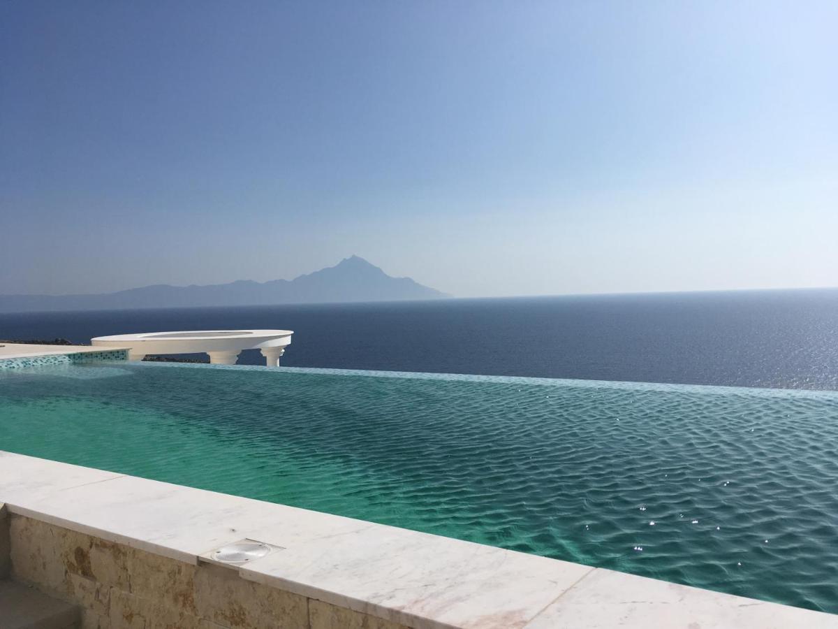 Villa Ulyana Kriaritsi - Athos Sea View & Spa מראה חיצוני תמונה