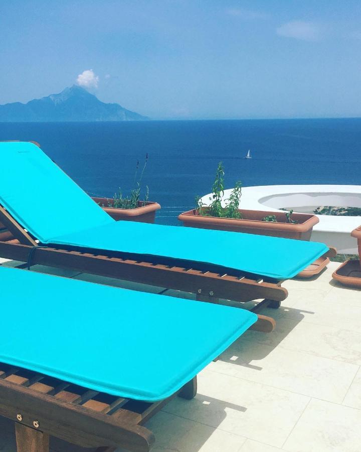 Villa Ulyana Kriaritsi - Athos Sea View & Spa מראה חיצוני תמונה