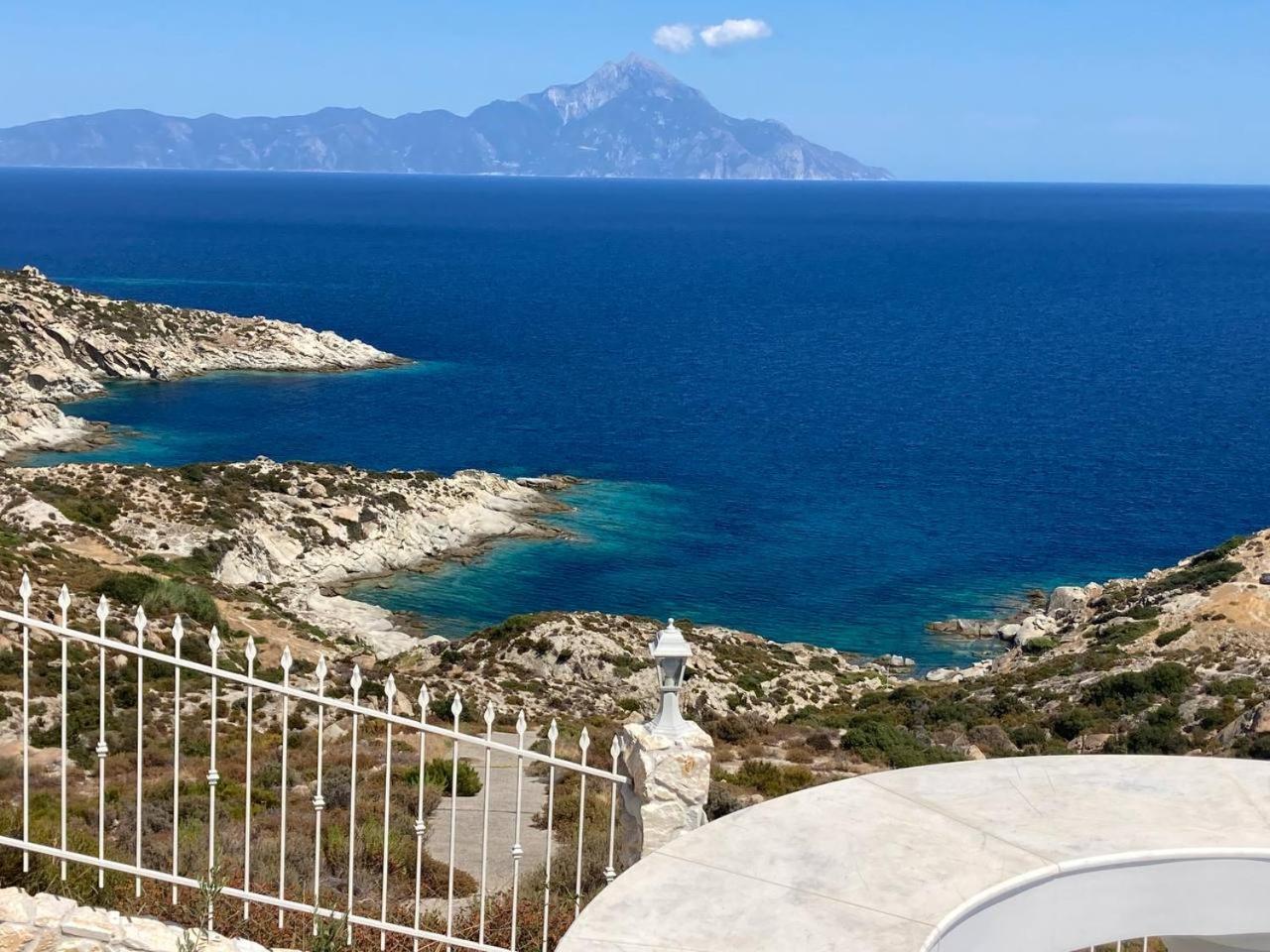 Villa Ulyana Kriaritsi - Athos Sea View & Spa מראה חיצוני תמונה