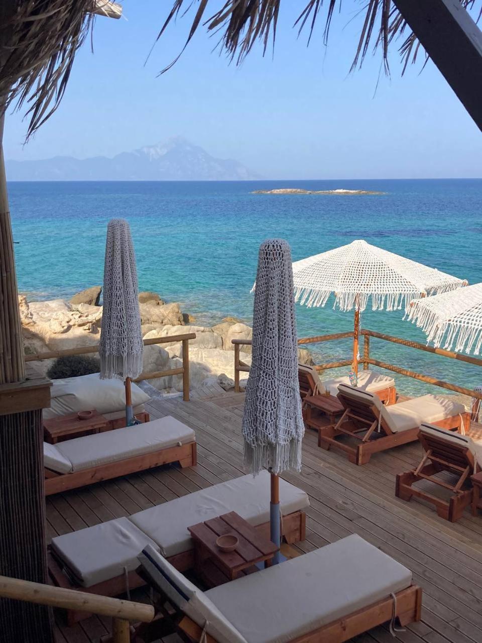 Villa Ulyana Kriaritsi - Athos Sea View & Spa מראה חיצוני תמונה